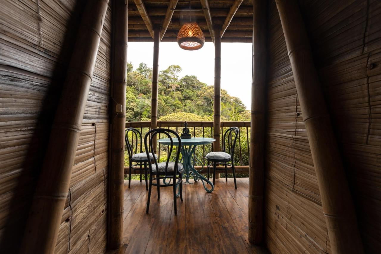 La Casa De Loto Retreat Guatapé Eksteriør bilde