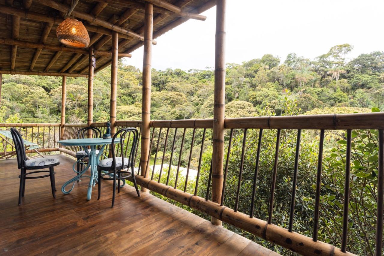 La Casa De Loto Retreat Guatapé Eksteriør bilde